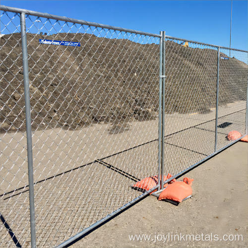 out door pvc coated chain link mesh fence